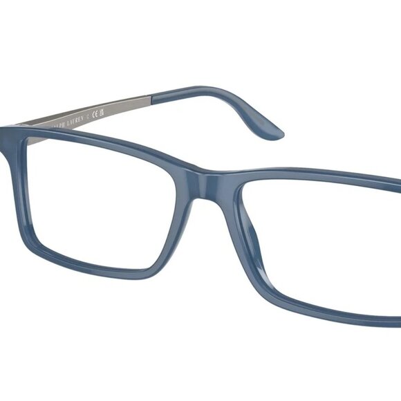 NEW RALPH LAUREN RA6128 Eyeglasses – Transparent Purple (5377), 55mm - Picture 1 of 3
